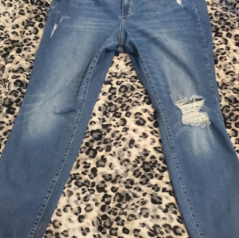 WONDERLY MID-RISE SKINNY ANKLE JEANS 16